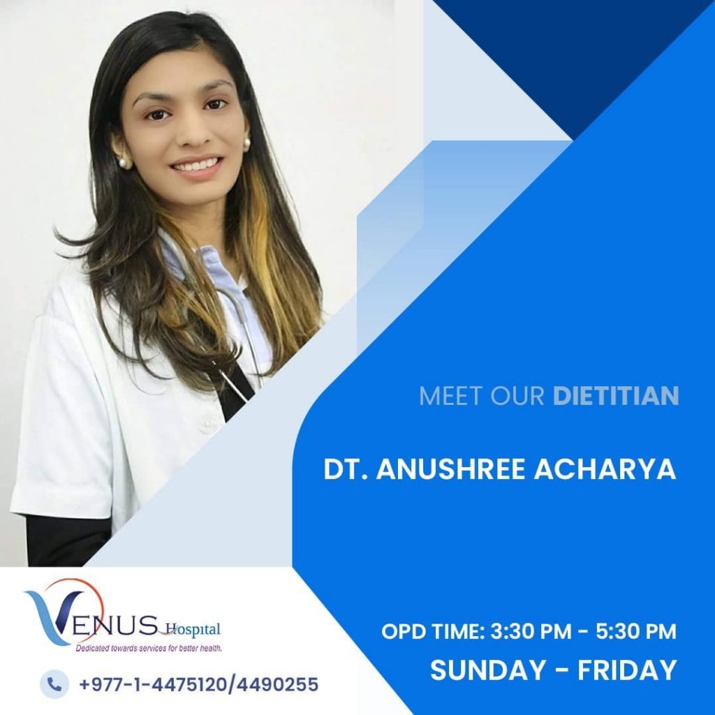DT. Anushree Acharya |  Nutrition Specialist in Nepal