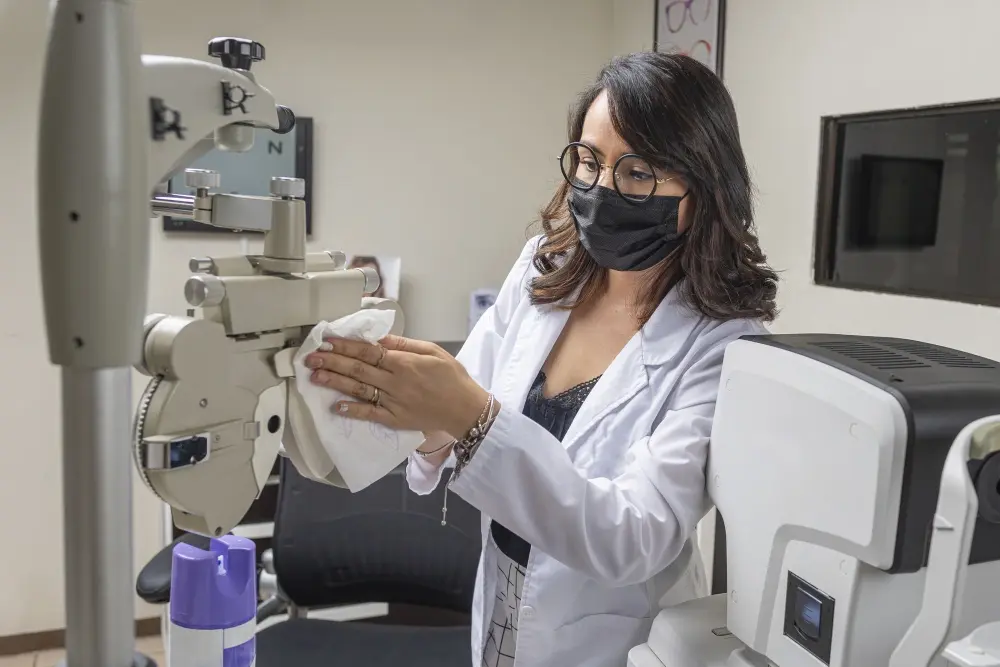 opthalmology department