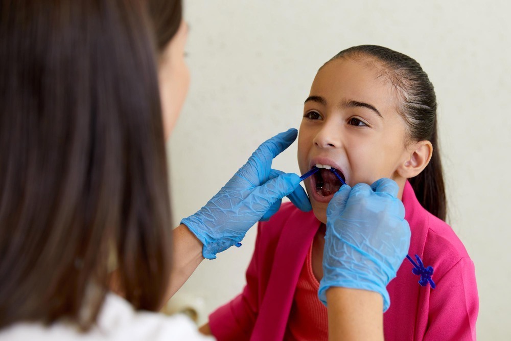Tongue-tie is a condition that can be seen in newborn babies.